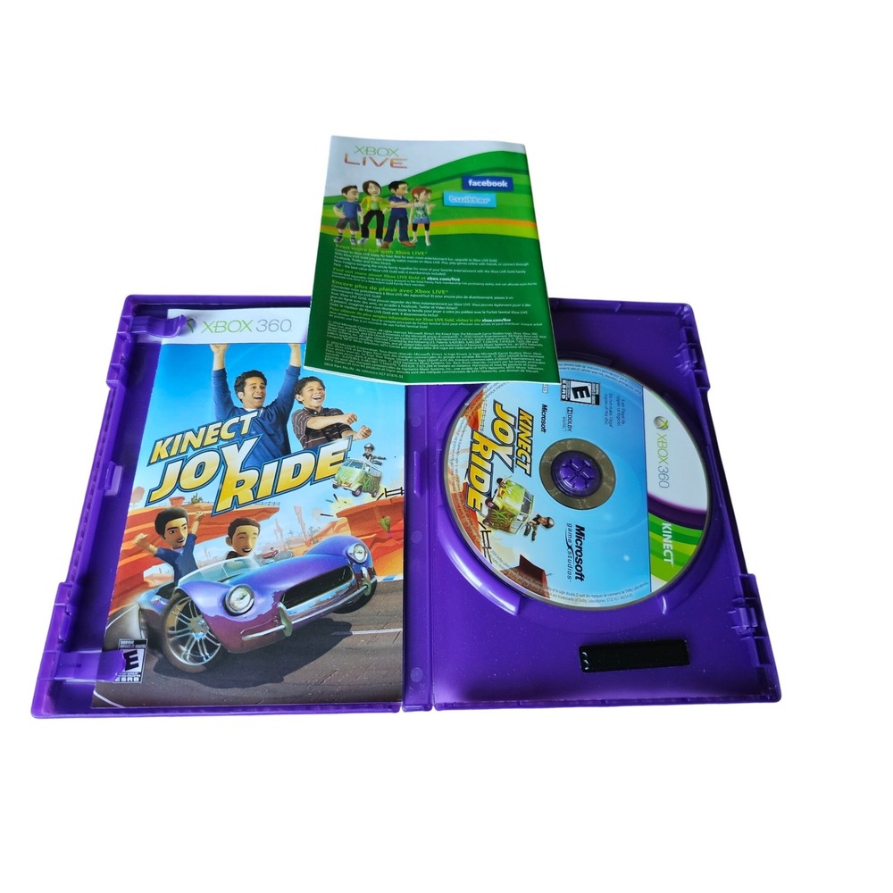 Kinect Joy Ride Microsoft Xbox 360 Racing Game CIB Complete Kinect Required - Picture 2 of 4